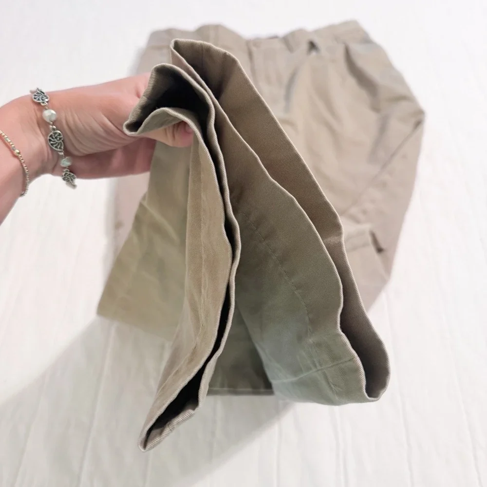 Polo Ralph Lauren Ethan Pant Mens 35x32 Khaki Tan‎ Double Pleated Chino